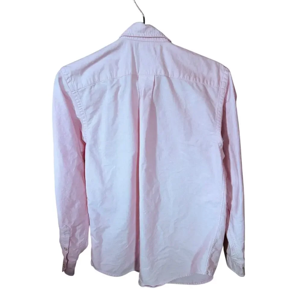 Ralph Lauren Boys sz 18 pink button down oxford shirtn preppy